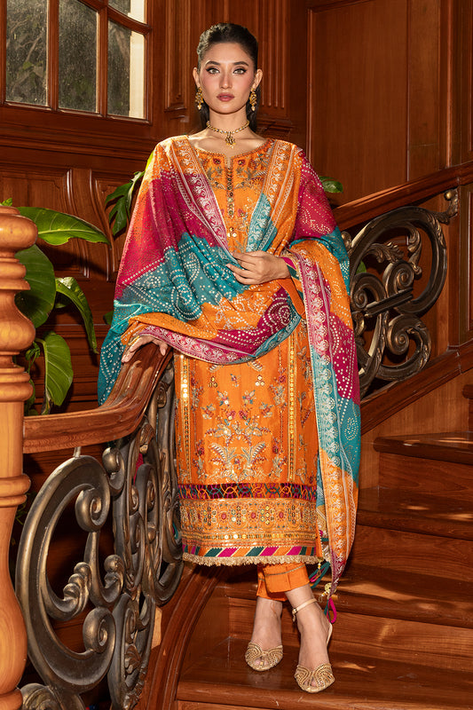 Embroidered Shirt Shalwar Dupatta - 4200