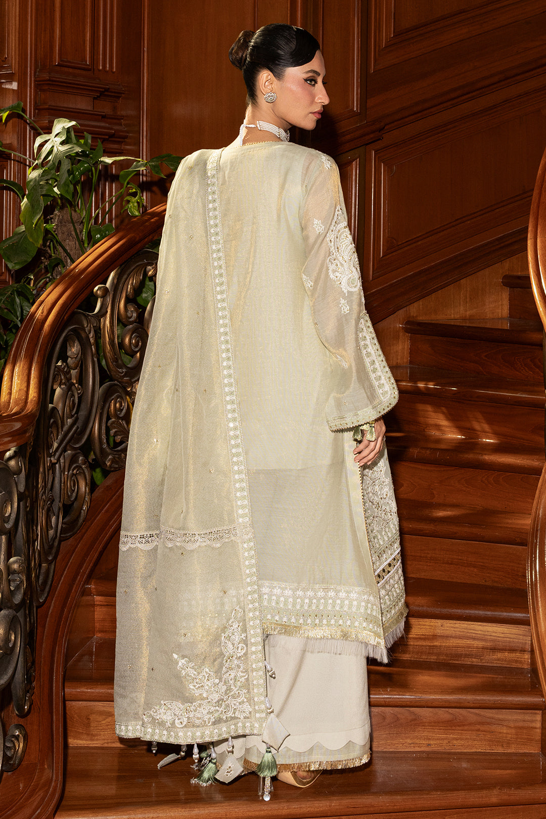 Embroidered Shirt Shalwar Dupatta - 4201