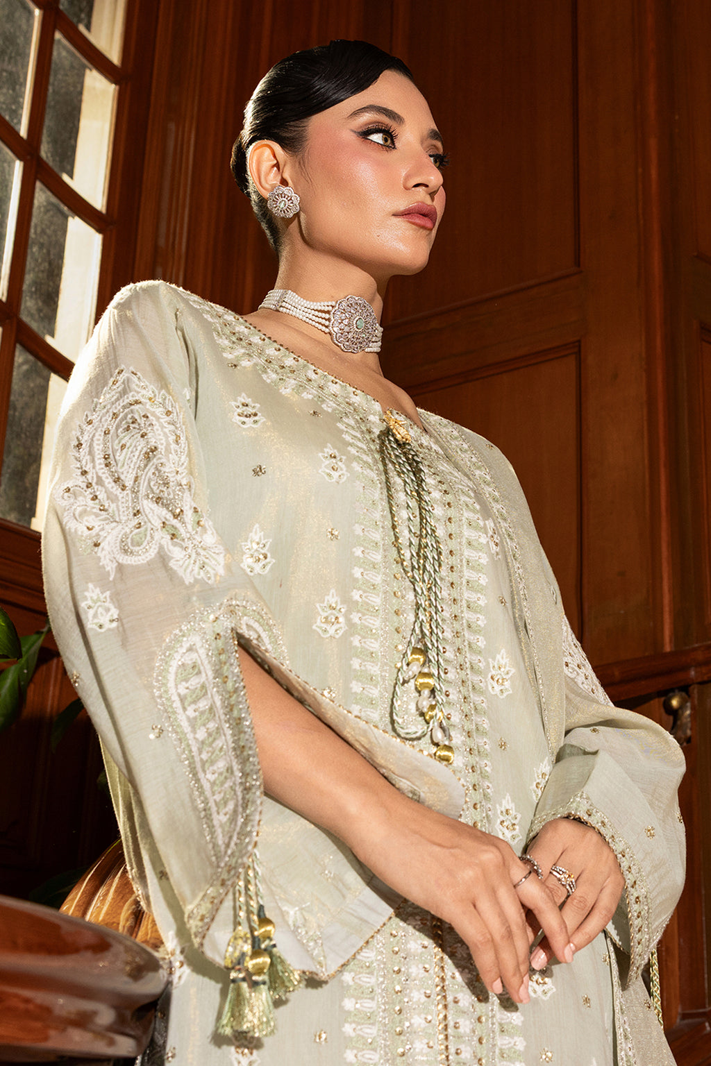 Embroidered Shirt Shalwar Dupatta - 4201