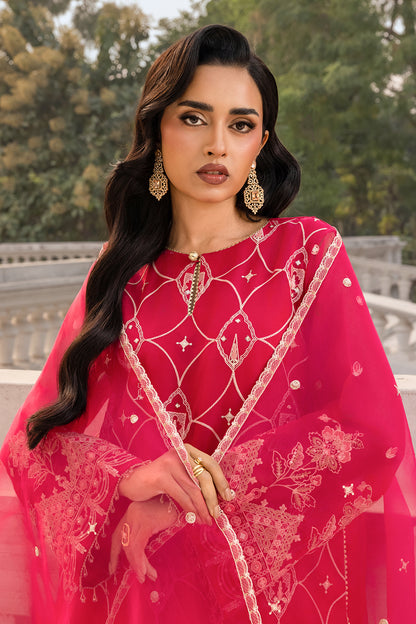 Embroidered Shirt Shalwar Dupatta - 4202