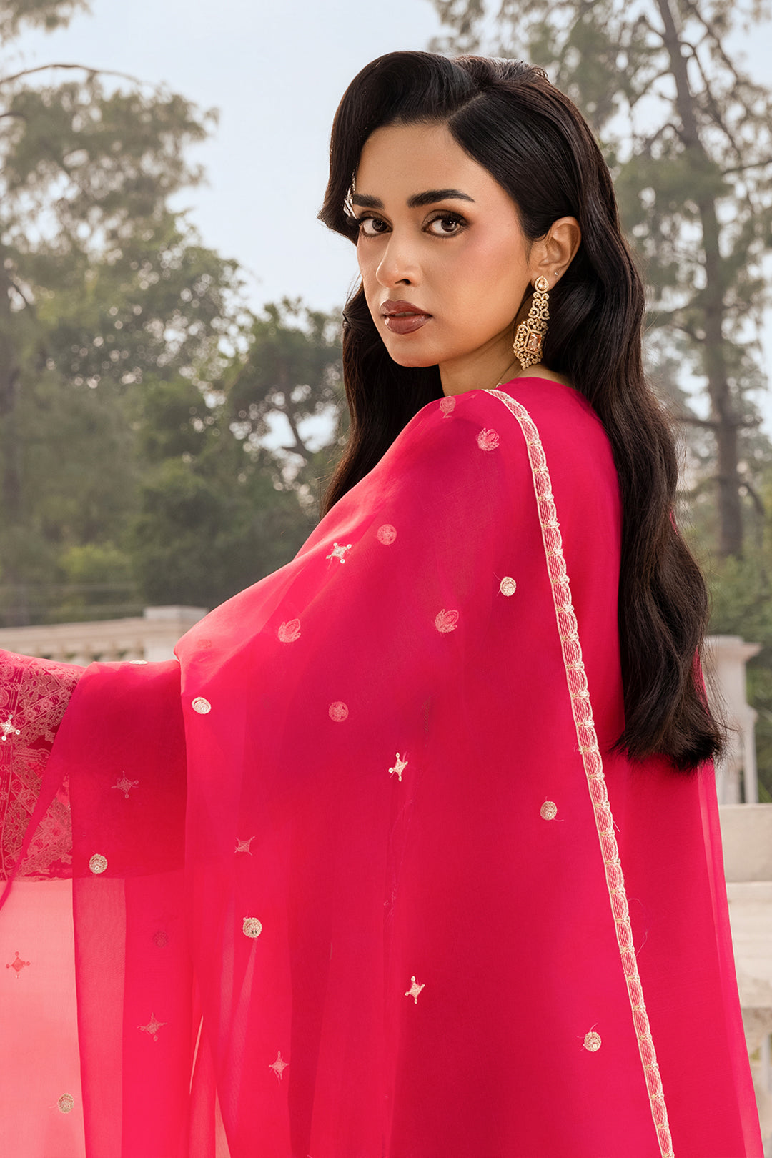 Embroidered Shirt Shalwar Dupatta - 4202