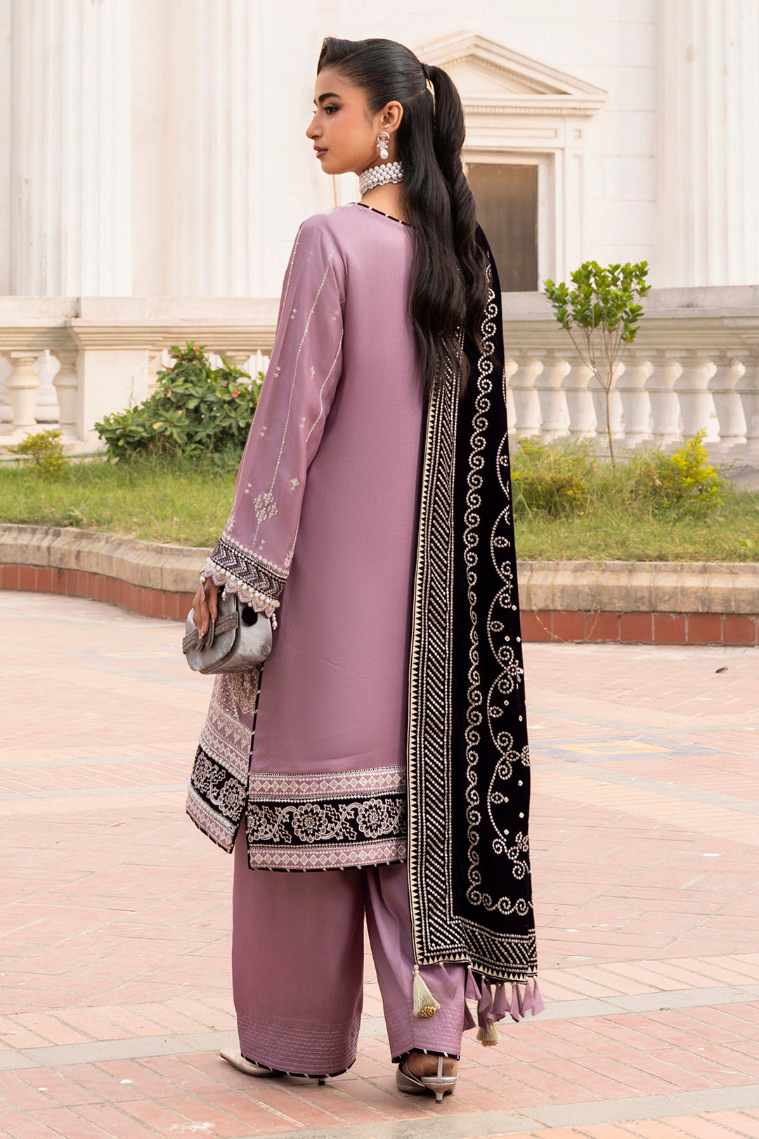 Embroidered Shirt Shalwar Dupatta - 4204