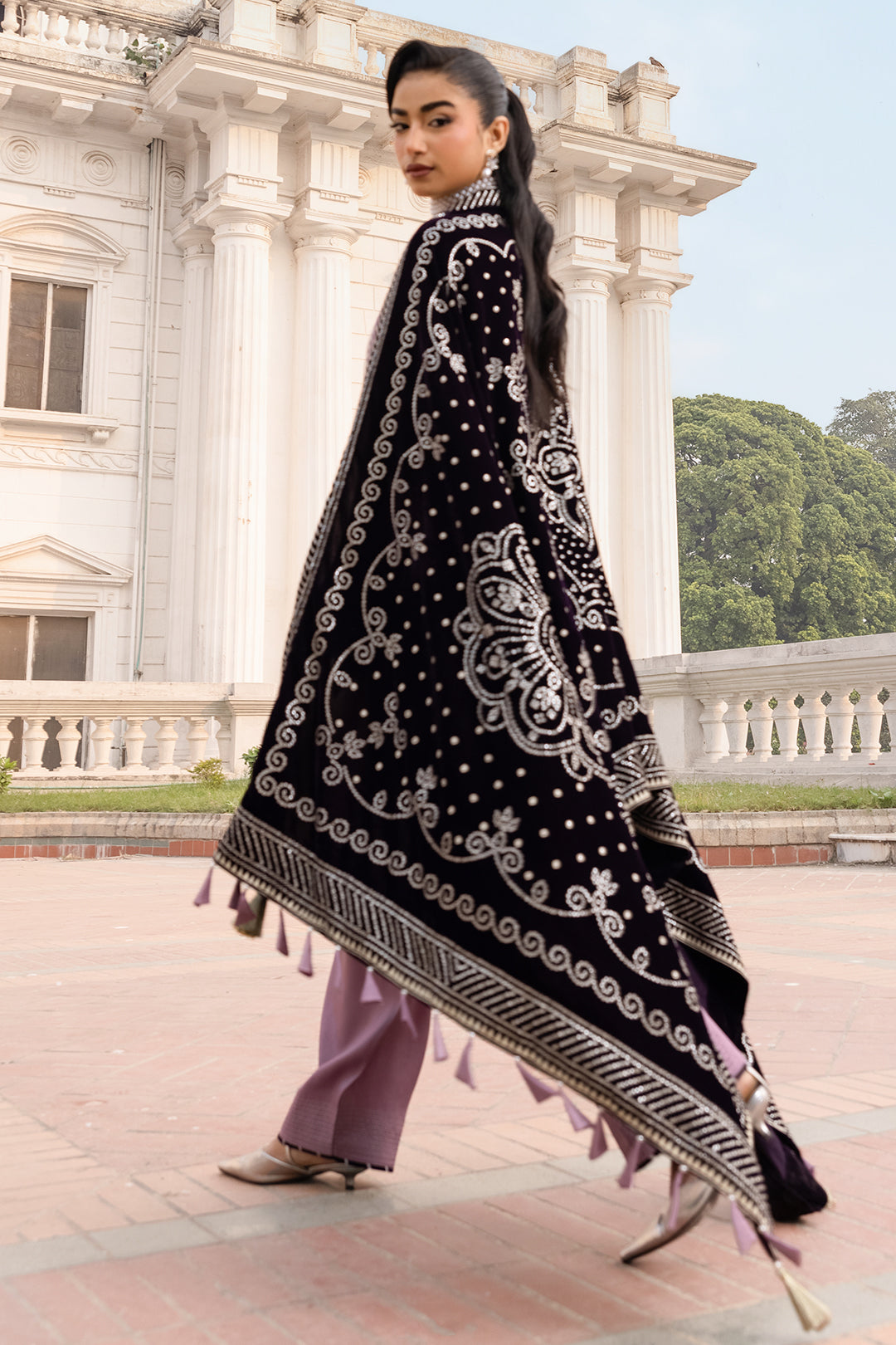 Embroidered Shirt Shalwar Dupatta - 4204