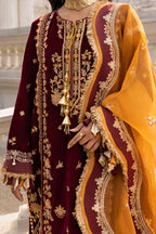 Embroidered Shirt Shalwar Dupatta - 4205
