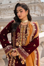 Embroidered Shirt Shalwar Dupatta - 4205