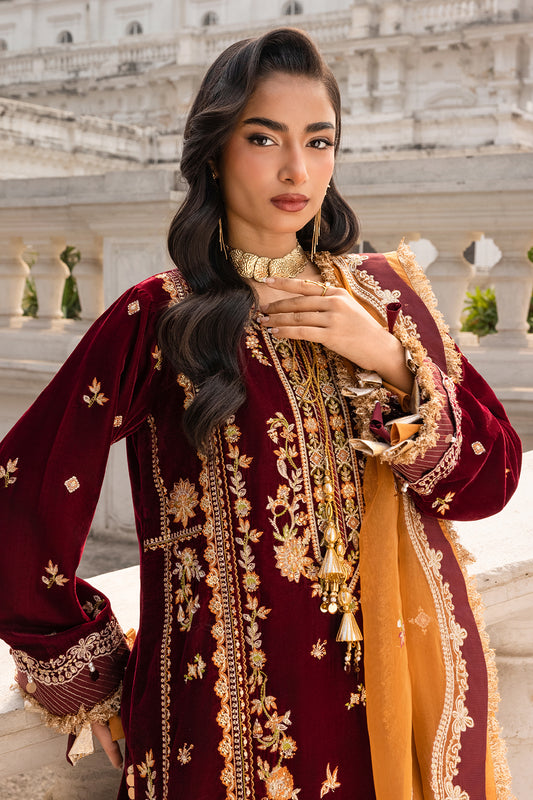 Embroidered Shirt Shalwar Dupatta - 4205