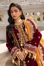 Embroidered Shirt Shalwar Dupatta - 4205