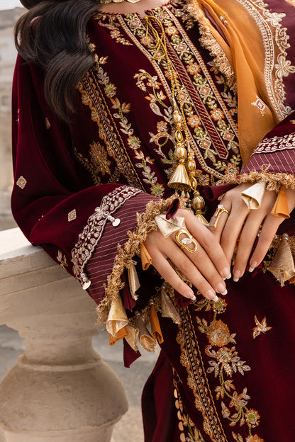 Embroidered Shirt Shalwar Dupatta - 4205