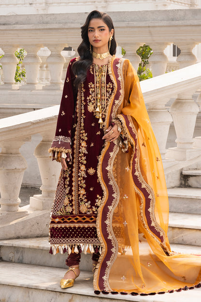 Embroidered Shirt Shalwar Dupatta - 4205