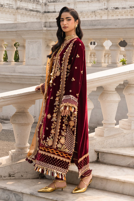 Embroidered Shirt Shalwar Dupatta - 4205
