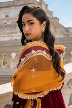 Embroidered Shirt Shalwar Dupatta - 4205