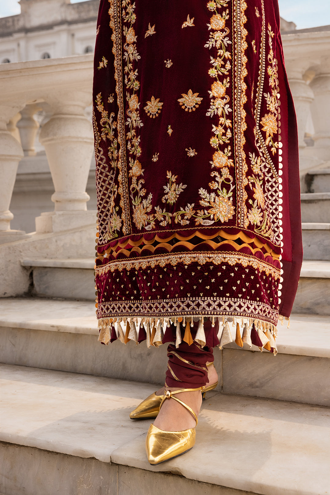 Embroidered Shirt Shalwar Dupatta - 4205