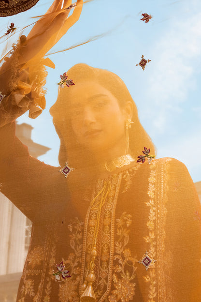 Embroidered Shirt Shalwar Dupatta - 4205