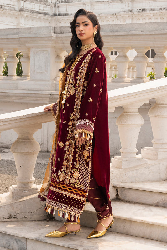 Embroidered Shirt Shalwar Dupatta - 4205