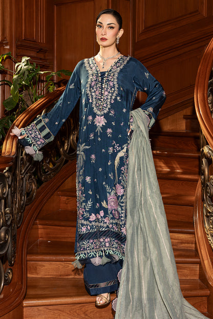 Embroidered Shirt Shalwar Dupatta - 4207