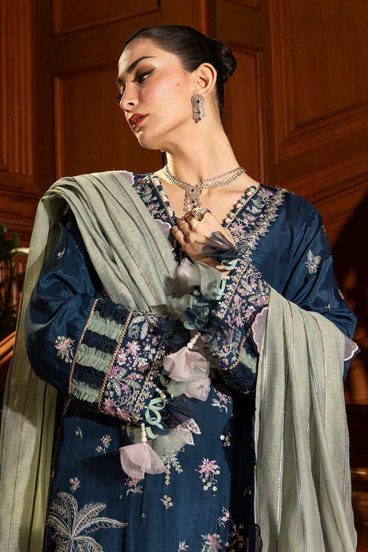 Embroidered Shirt Shalwar Dupatta - 4207