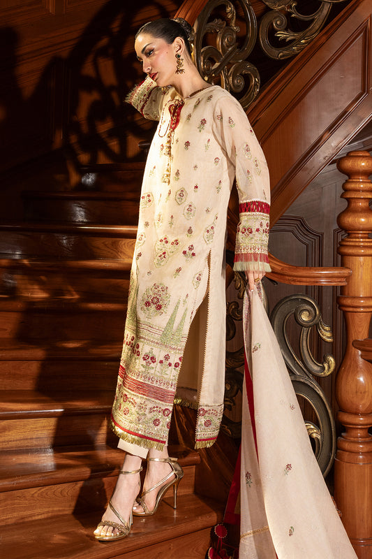 Embroidered Shirt Shalwar Dupatta - 4208