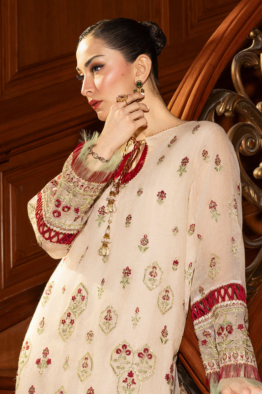 Embroidered Shirt Shalwar Dupatta - 4208