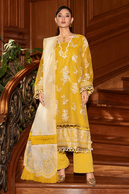 Embroidered Shirt Shalwar Dupatta - 4210