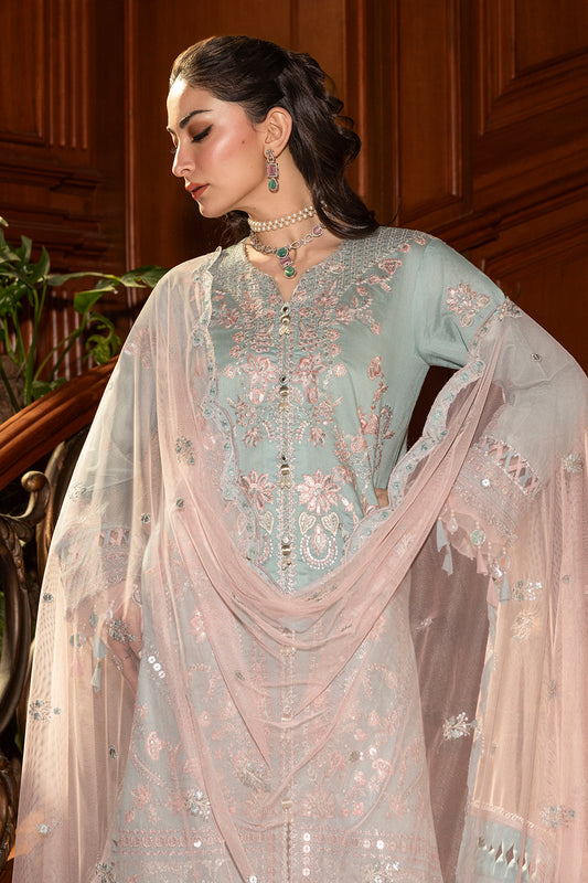Embroidered Shirt Shalwar Dupatta - 4211