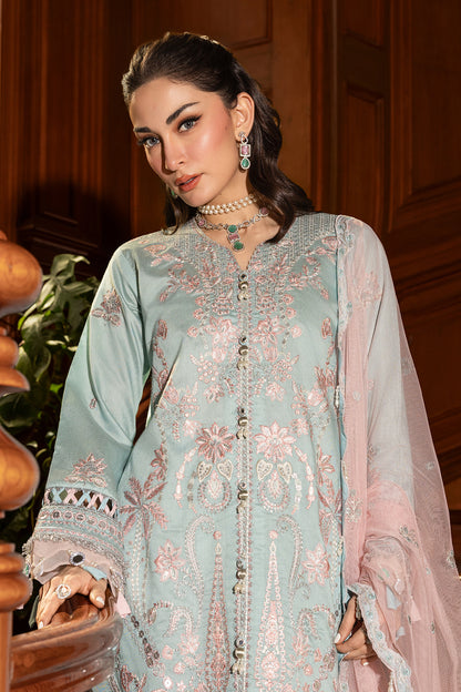 Embroidered Shirt Shalwar Dupatta - 4211