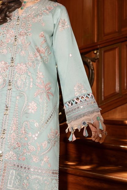 Embroidered Shirt Shalwar Dupatta - 4211