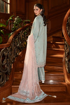 Embroidered Shirt Shalwar Dupatta - 4211