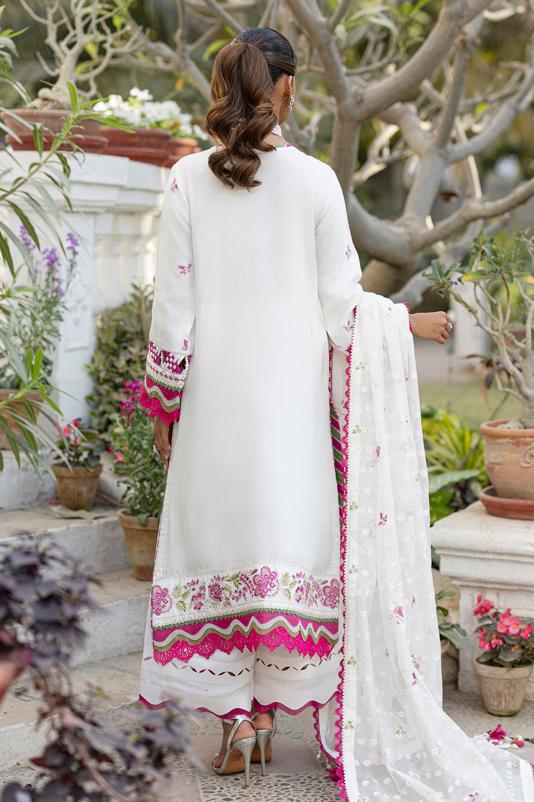 Embroidered Shirt Shalwar Dupatta - 4212