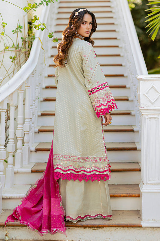 Embroidered Shirt Shalwar Dupatta - 4213