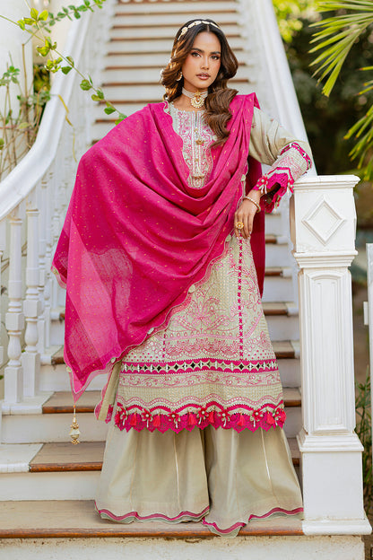 Embroidered Shirt Shalwar Dupatta - 4213
