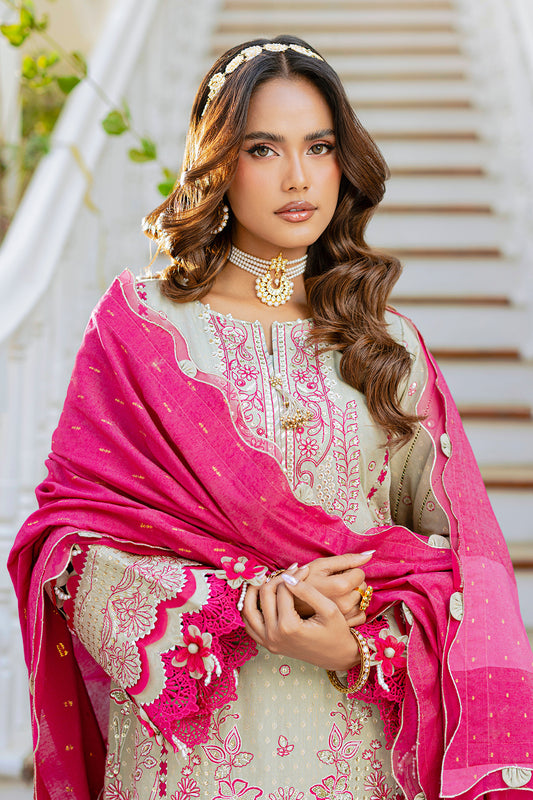 Embroidered Shirt Shalwar Dupatta - 4213