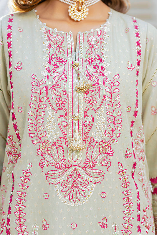 Embroidered Shirt Shalwar Dupatta - 4213