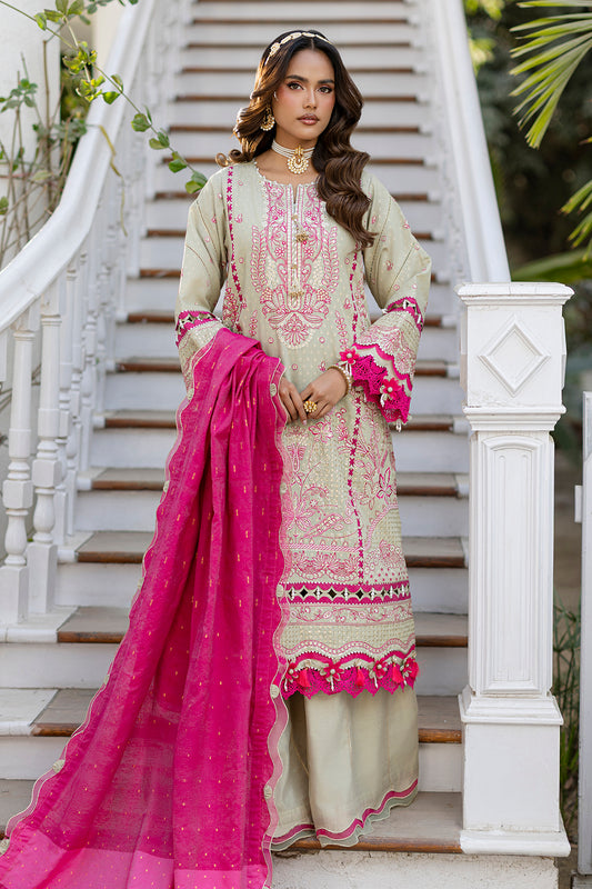 Embroidered Shirt Shalwar Dupatta - 4213