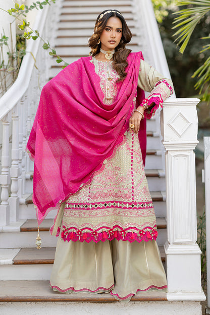 Embroidered Shirt Shalwar Dupatta - 4213