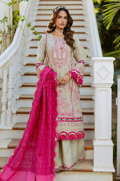 Embroidered Shirt Shalwar Dupatta - 4213