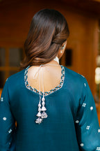 Embroidered Shirt Shalwar Dupatta - 4214
