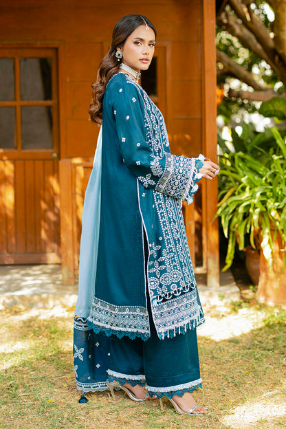 Embroidered Shirt Shalwar Dupatta - 4214