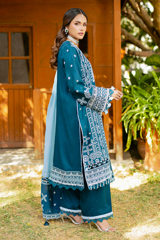 Embroidered Shirt Shalwar Dupatta - 4214