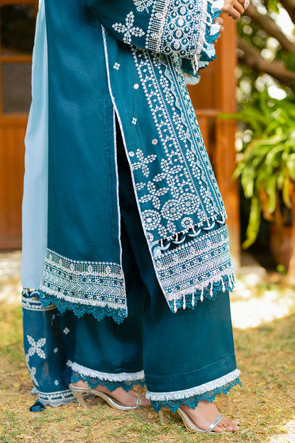 Embroidered Shirt Shalwar Dupatta - 4214