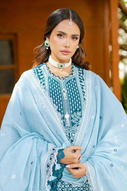 Embroidered Shirt Shalwar Dupatta - 4214