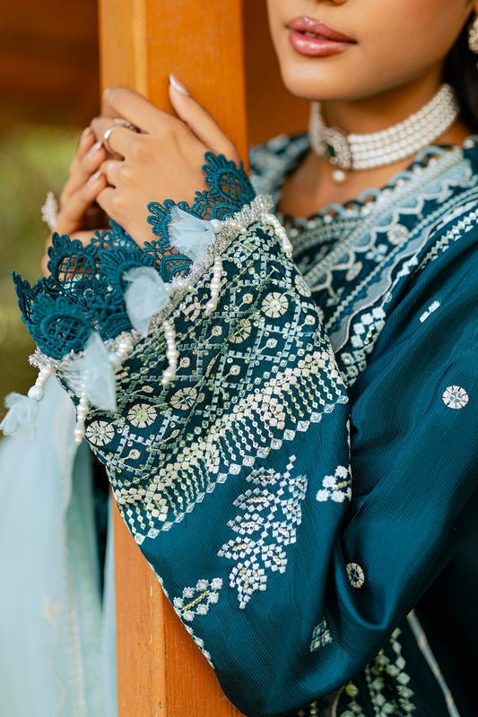 Embroidered Shirt Shalwar Dupatta - 4214