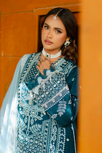 Embroidered Shirt Shalwar Dupatta - 4214