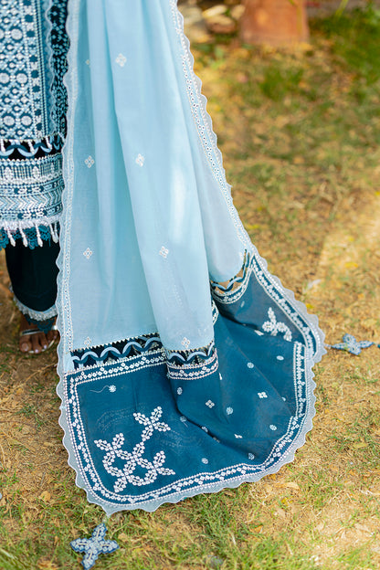 Embroidered Shirt Shalwar Dupatta - 4214