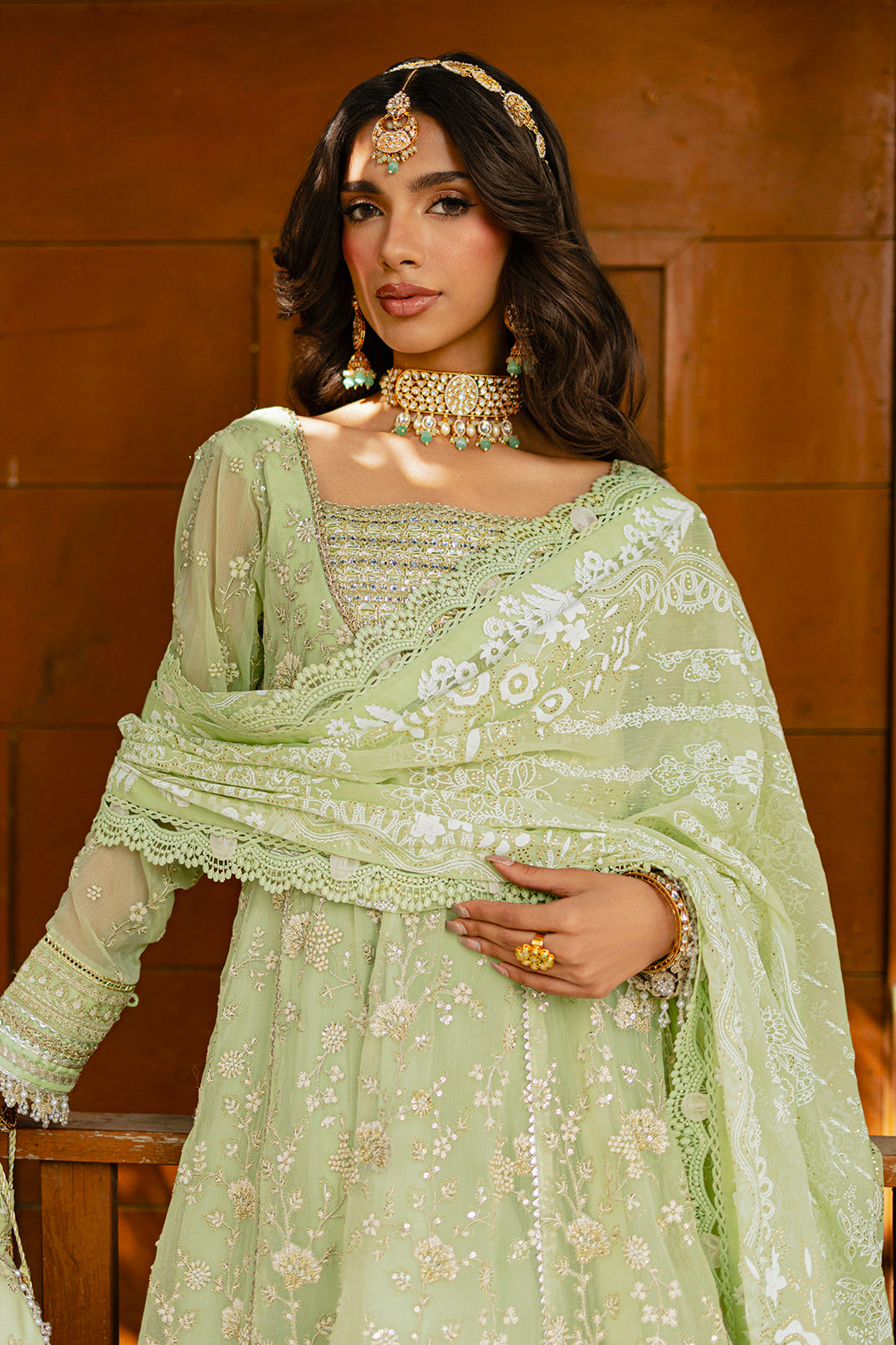 Embroidered Shirt Shalwar Dupatta - 4216