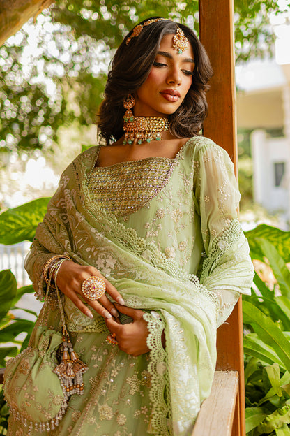 Embroidered Shirt Shalwar Dupatta - 4216