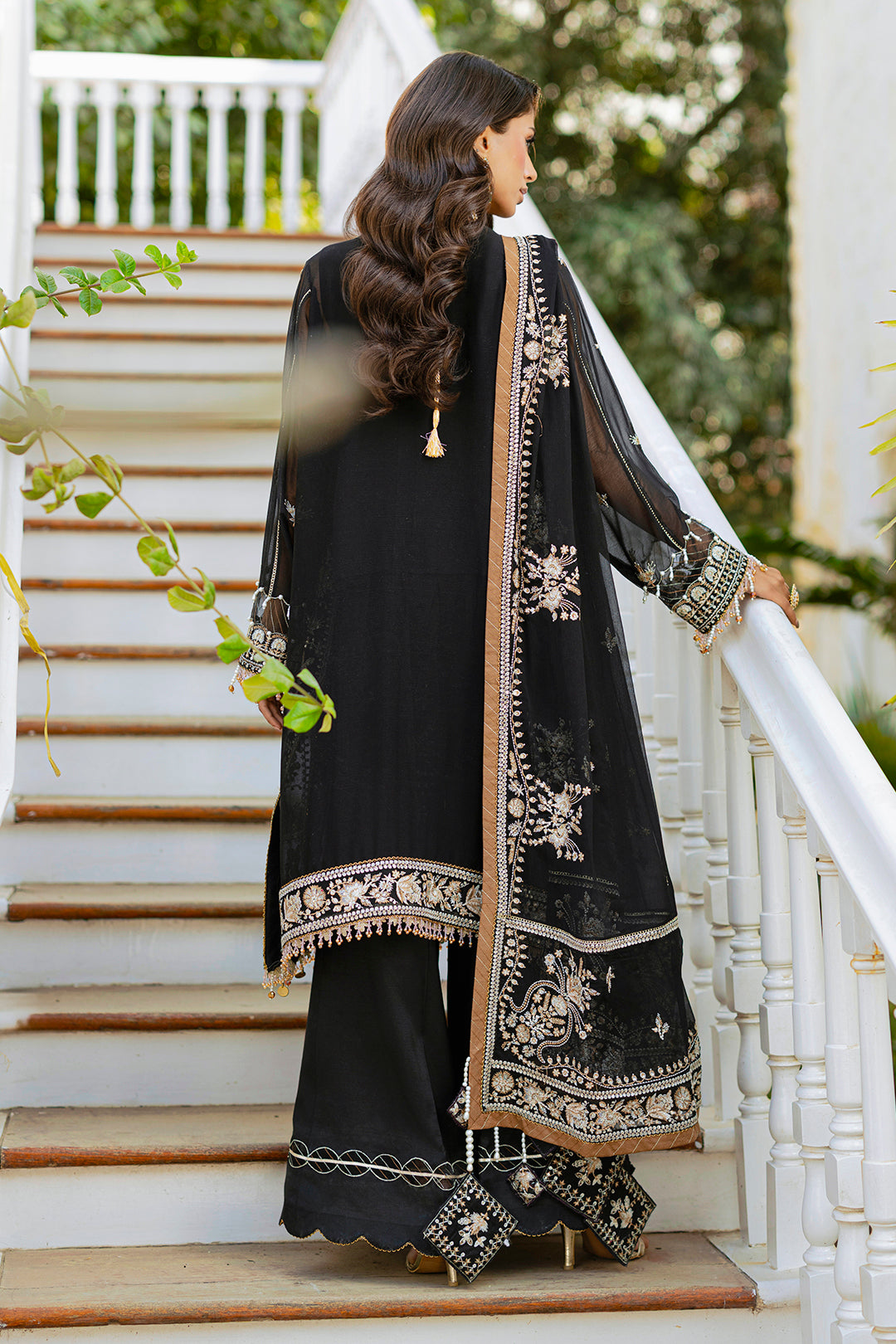 Embroidered Shirt Shalwar Dupatta - 4217
