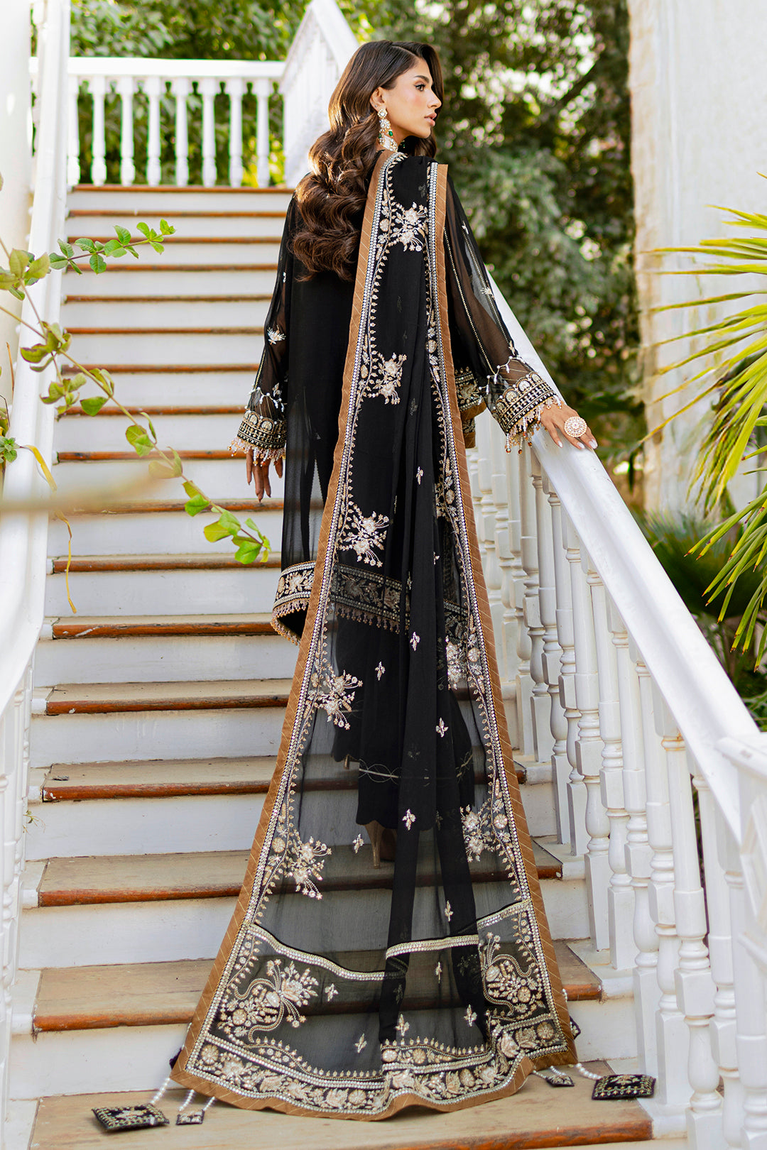 Embroidered Shirt Shalwar Dupatta - 4217