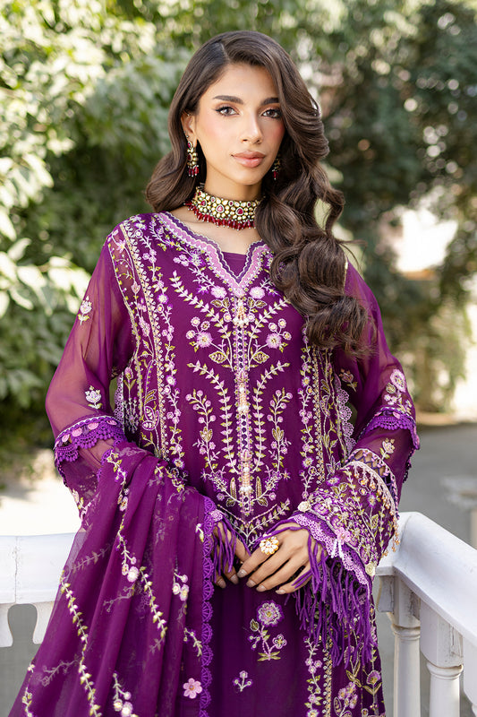 Embroidered Shirt Shalwar Dupatta - 4218