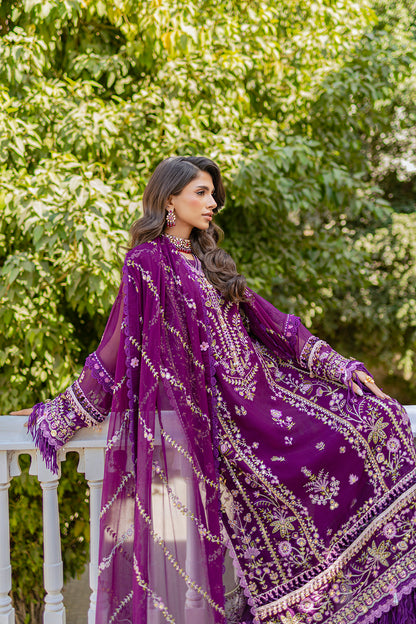 Embroidered Shirt Shalwar Dupatta - 4218