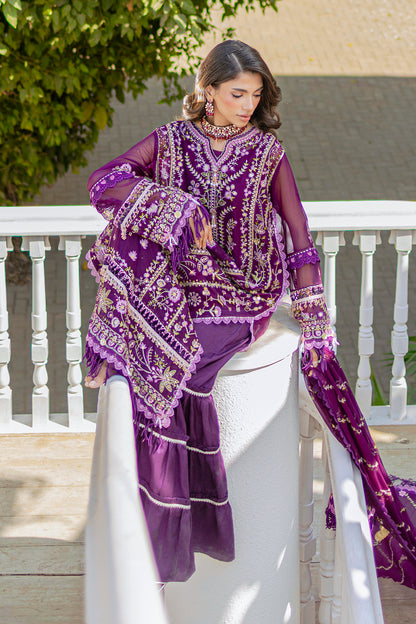 Embroidered Shirt Shalwar Dupatta - 4218
